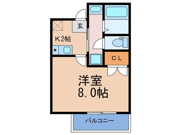 アリバ豊崎の物件間取画像